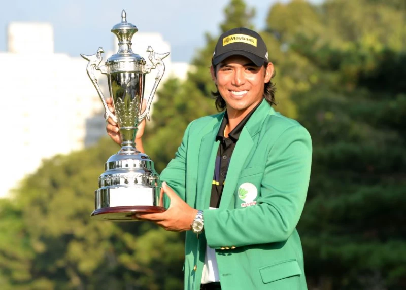 馬來西亞23歲選手葛林奪得亞巡賽首冠。圖/大會提供