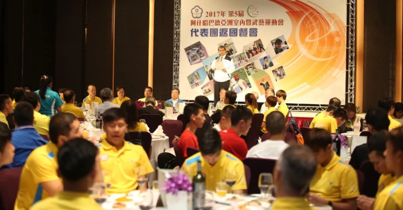 教育部蔡次長清華致詞。圖/中華奧會提供