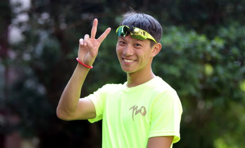 楊志祥是位陽光男孩。720armour運動墨鏡/提供。