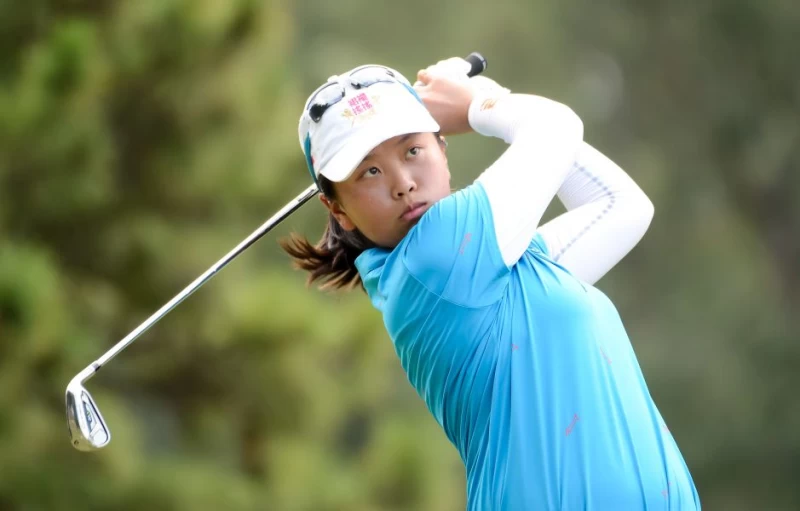 業餘小將盧昕妤逆轉勝拿下裙襬搖搖LPGA台灣錦標賽參賽權。圖/大會提供(陳宏佳攝)