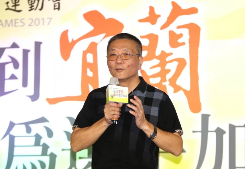 體育署署長林德福致詞!林嘉欣/攝影。