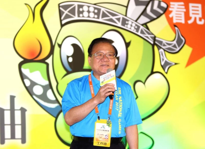 宜蘭縣副縣長朱壽騫。林嘉欣/攝影。
