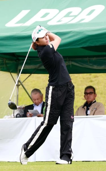 郭艾榛今天二鳥一柏忌,交出低於標準桿一桿的71桿。圖/TLPGA提供