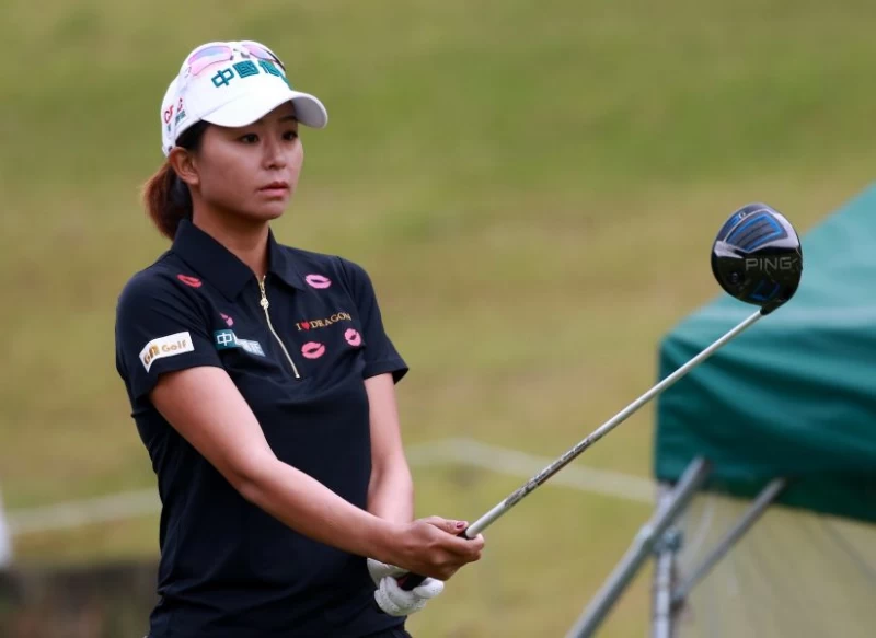 2017日台交流香山縣高球賽第一回合郭艾榛71桿(-1)暫並列第五。圖/TLPGA提供