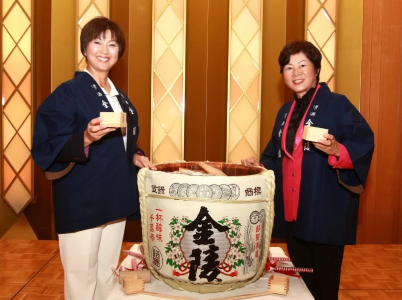 2017日台交流香川縣女子高爾夫賽賽歡迎晚會。圖/TLPGA提供
