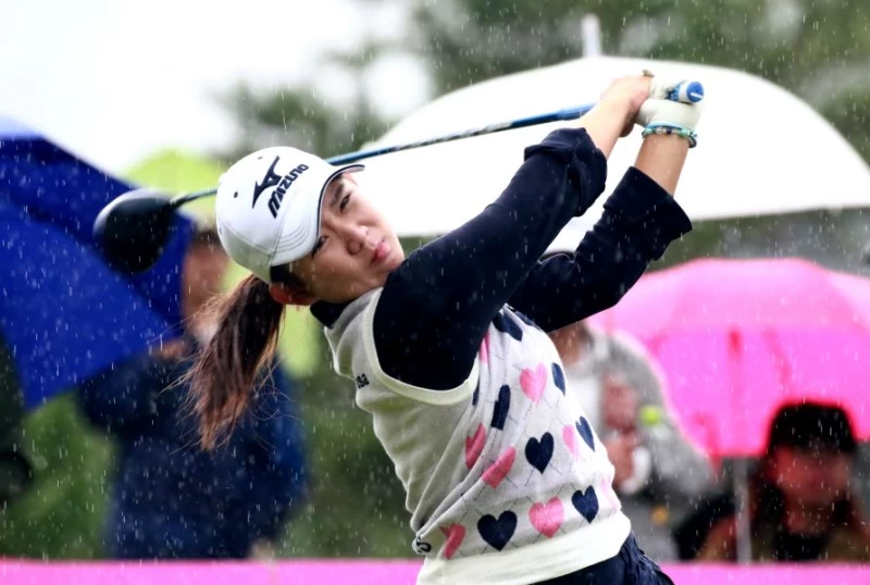 2017日台交流香川縣女子高爾夫賽第日本選手吉本光以(-8)奪冠。