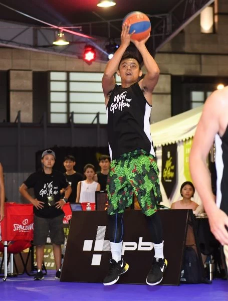 SBL前球星鄭力勛在勝道之夜上演飆分秀。圖/寶悍運動平台提供