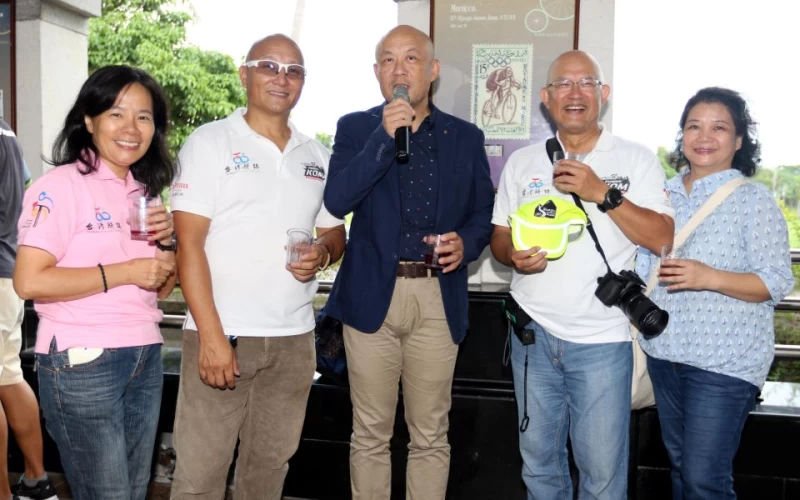 中華民國自行車騎士協會東部訓練中心成立。中華民國自行車騎士協會／提供。