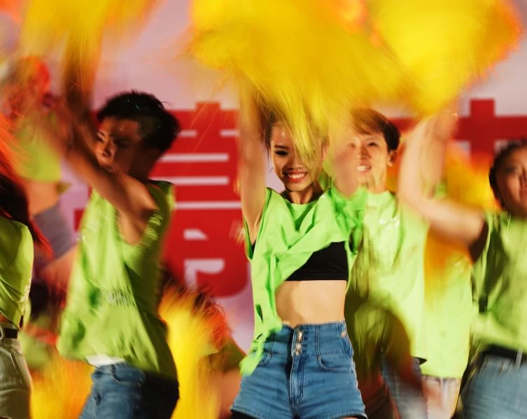 桃園閉幕表演。方李天助攝