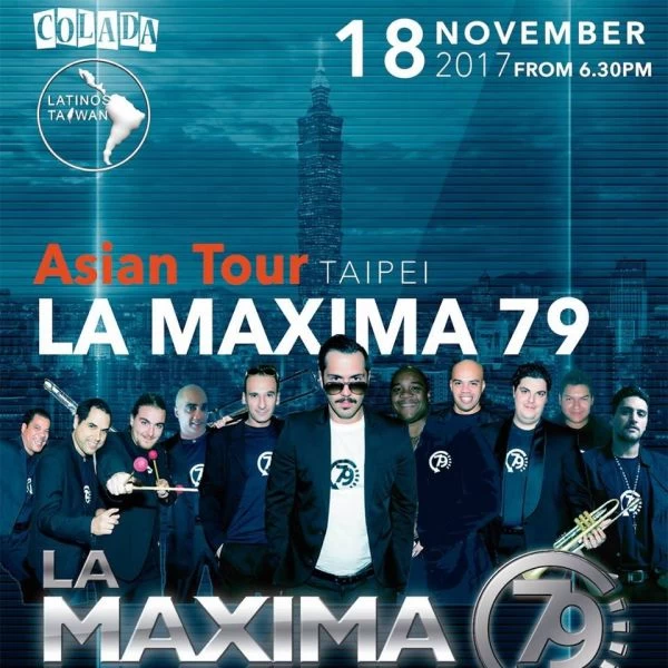 騷莎樂團La maxime79將在11月中再度於台北登場。