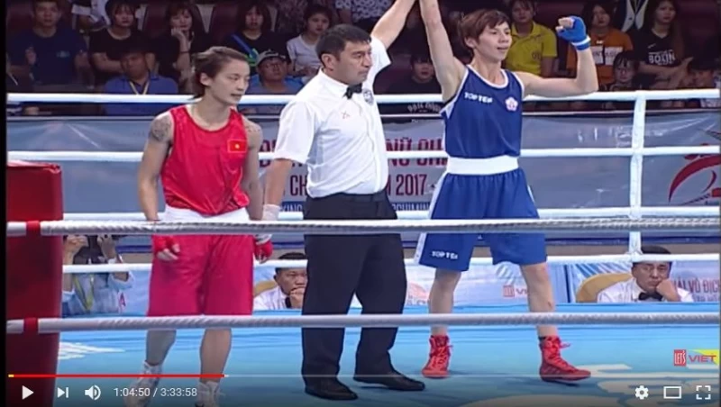 林郁婷(右)奪金還拿下最佳選手。