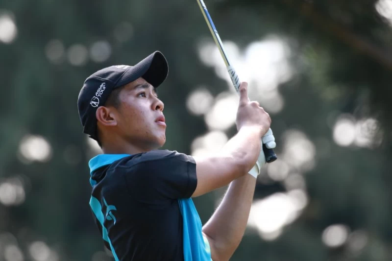 陳威勝是業餘小將中表現最搶眼者 。圖/大會提供