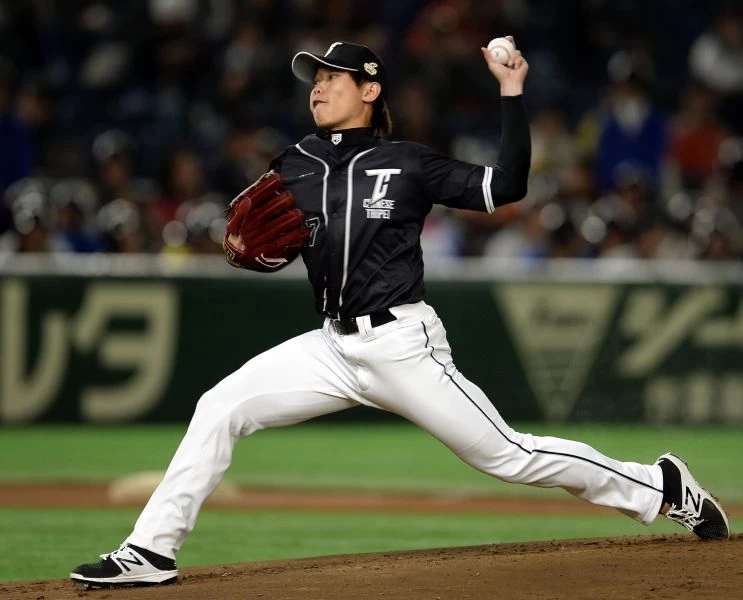 陳冠宇六局好投,可惜沒能奪勝。李天助攝