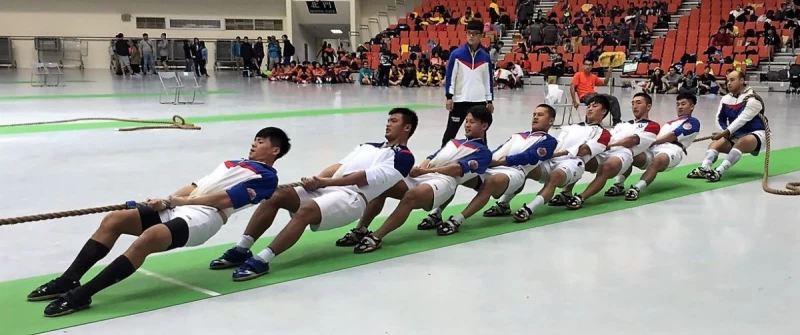 體大台體北市大海大聯隊順利在國際邀請賽男子600公斤級稱王/中華民國拔河運動協會提供