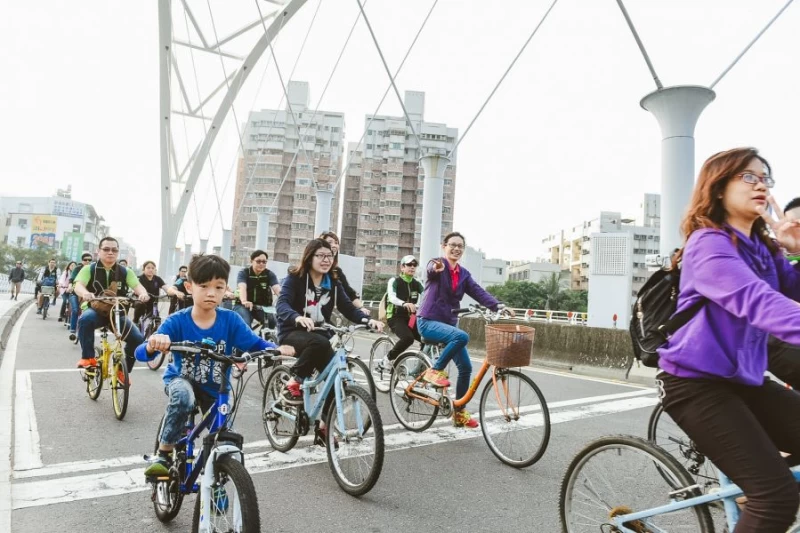 第九屆紐崔萊心騎日南區場全新騎乘路線，讓車友們體驗不同的城市之美及人文風景。(主辦單位提供)