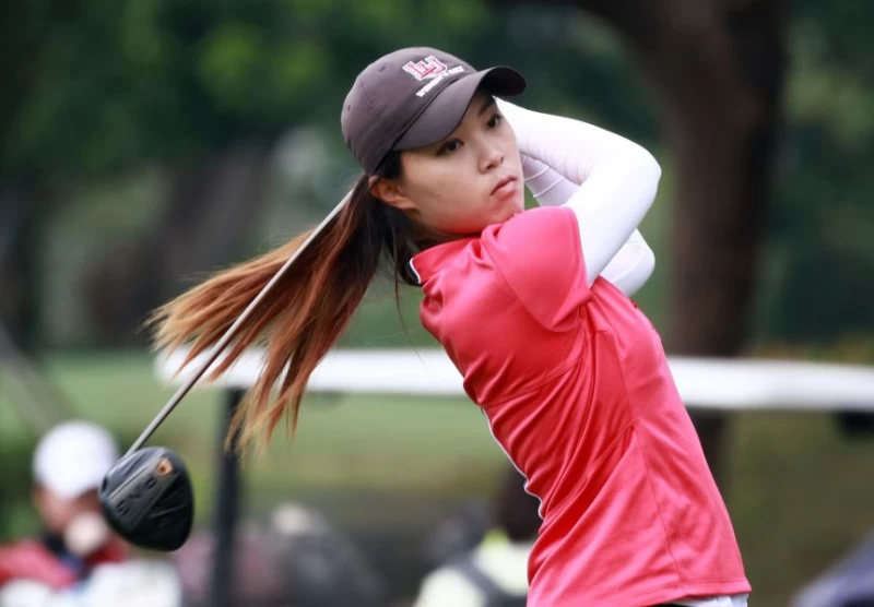 2017港都會女子公開賽第一回合張靖翎68桿(-4)暫並列第三(鍾豐榮攝影)