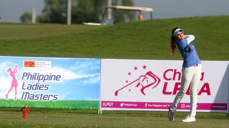 泰國女將雷努卡首回合領先。圖/TLPGA提供