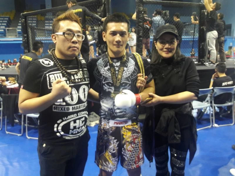 青柳克明最感謝教練和媽媽的支持。楊勝凱攝
