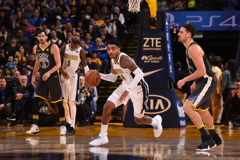 勇士本季得分新低，終止11連勝。圖.＠NBA Twitter 