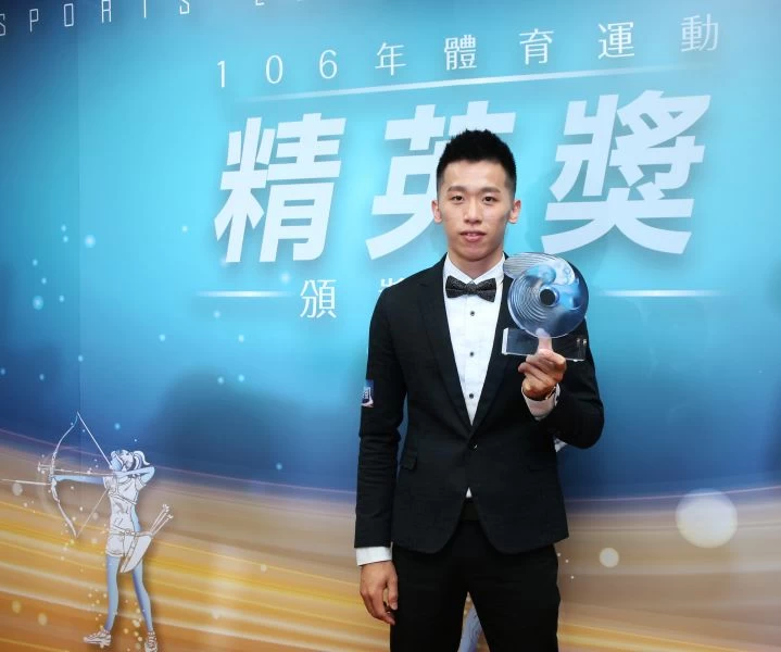 李智凱是台灣體育精英獎以來第一位獲獎的體操選手。李天助攝