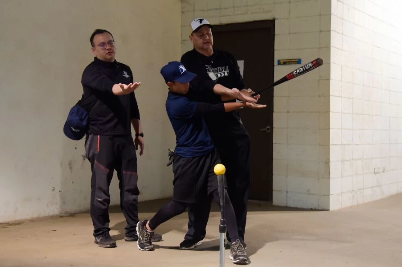 Fastball USA棒球學校空運來台,帶來國內少見的訓練方式與觀念。圖/中職提供