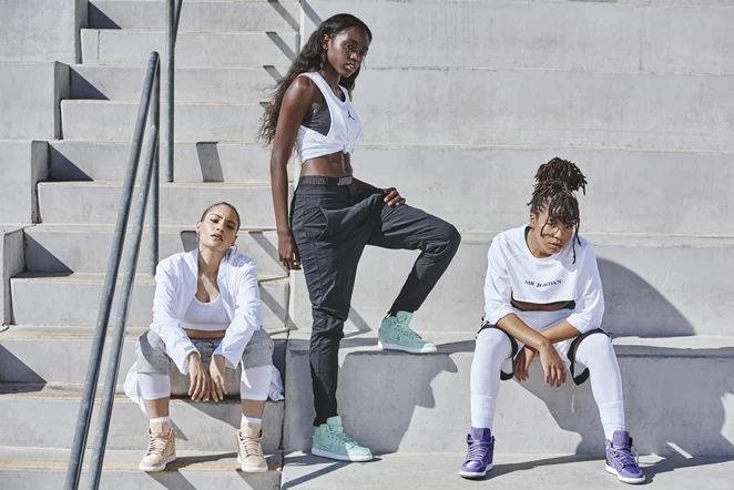 Air Jordan I 「Season of Her」系列鞋款將於1月25日發售。圖/Jordan提供