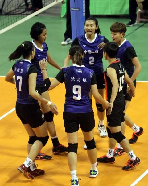 中纖拿下對匯竑國際四連勝。林嘉欣／攝影。