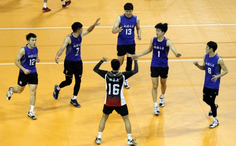 拿下對美津濃首勝，桃園石易好嗨。林嘉欣／攝影。