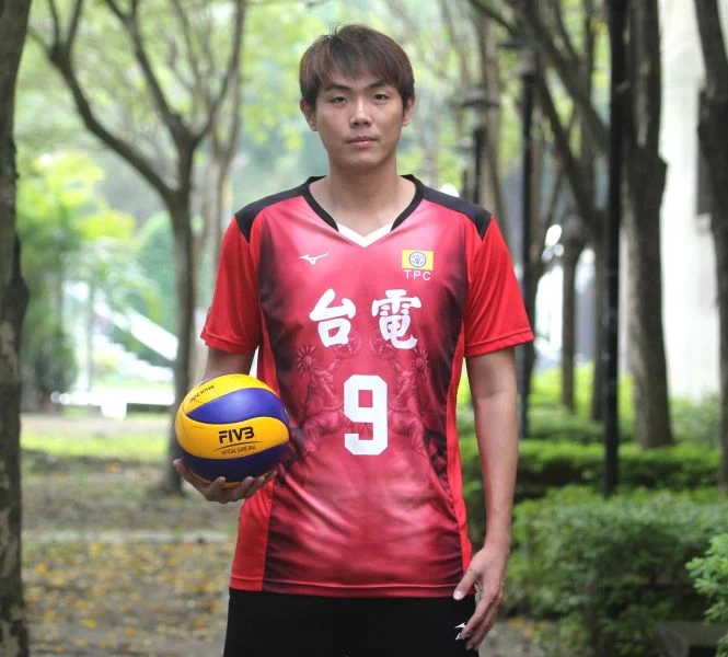 台電江天祐例行賽總得分目前也排前三。林嘉欣／攝影。