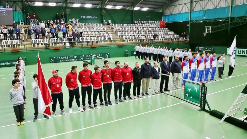黎巴嫩非常重視台維斯盃的結果。中華民國網球協會提供
