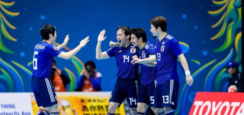 日本重返亞洲5人制前二。亞足聯提供