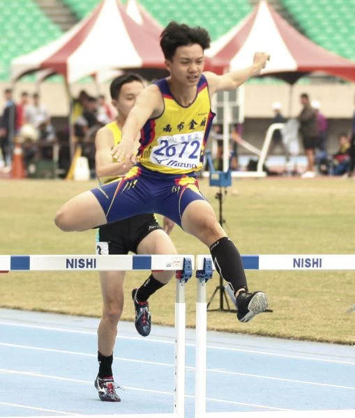 國男400公尺跨欄選手黃品捷。圖/主辦單位提供