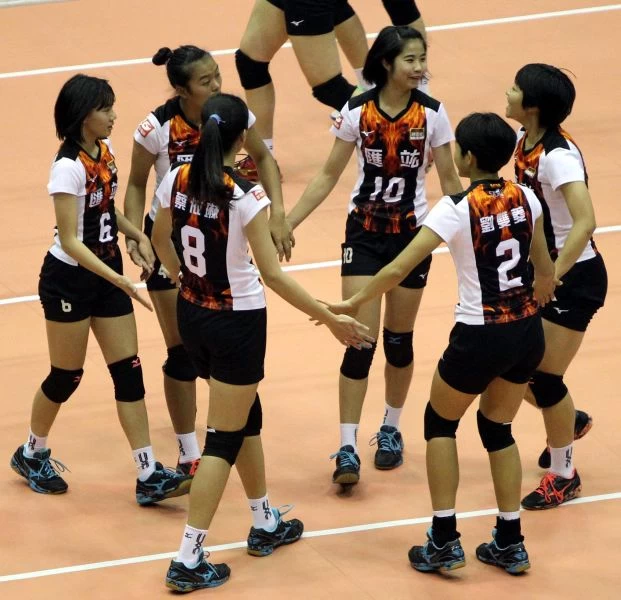 匯竑國際女排隊。林嘉欣／攝影。
