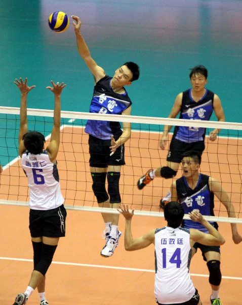 台電張邵捷拿下13分。林嘉欣／攝影。