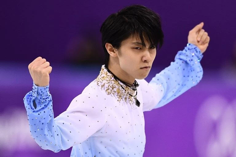 羽生結弦短曲表現完美。法新社