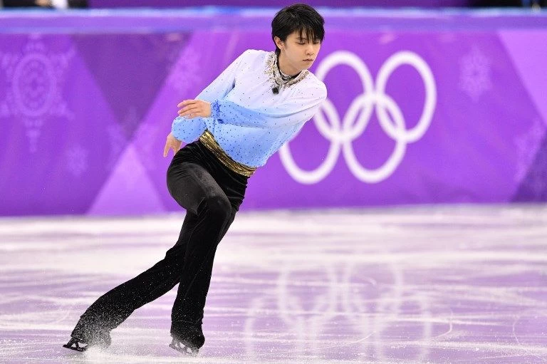 羽生結弦在短曲表現精彩。法新社