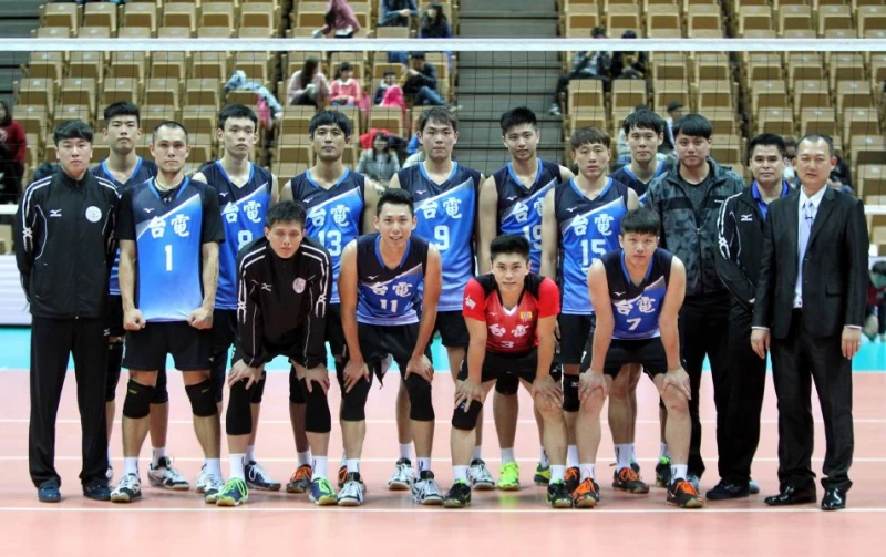 台電男排全勝封王目標達陣，還寫下多項新猷。林嘉欣／攝影。