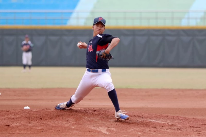 平鎮古林睿煬先發7局送出7次三振無失分。圖/高中棒聯提供