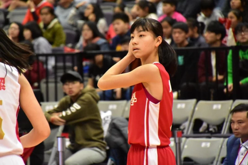 普門高一菜鳥陳芷英獲選阻攻后。圖/HBL提供