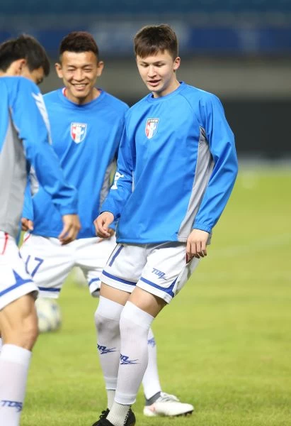 來自英國年僅17歲的沈子貴。楊勝凱攝