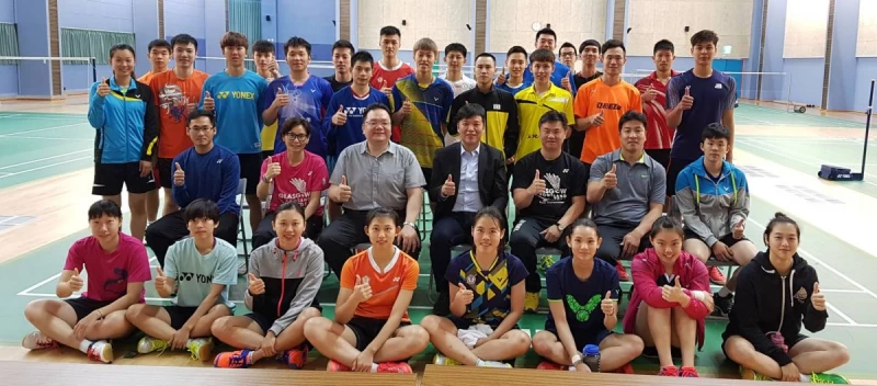 為了更加了解國內選手及教練的需求與近況，本日國訓中心召開教練座談會。圖/羽協提供