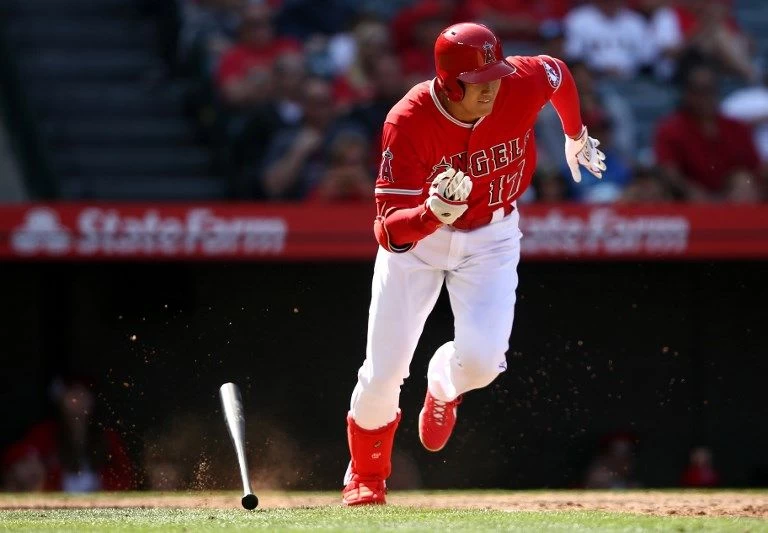 大谷翔平9日將再上場對上運動家。法新社