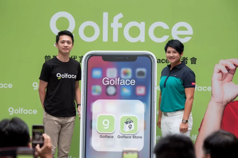 Golface找來曾雅妮當代言人。