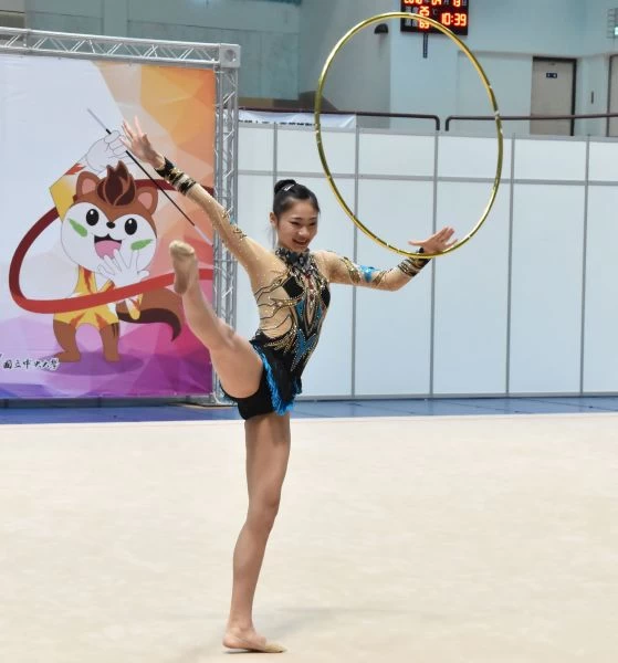 臺灣體育大學龔芸囊括三金一銀。全國大專運動會主辦單位提供