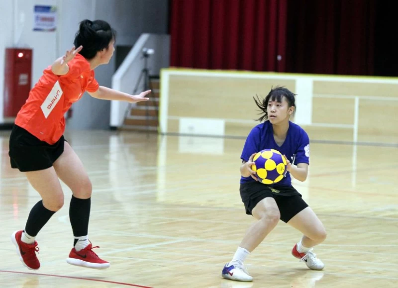 U19雙籃金牌戰中華對中國。林嘉欣／攝影。