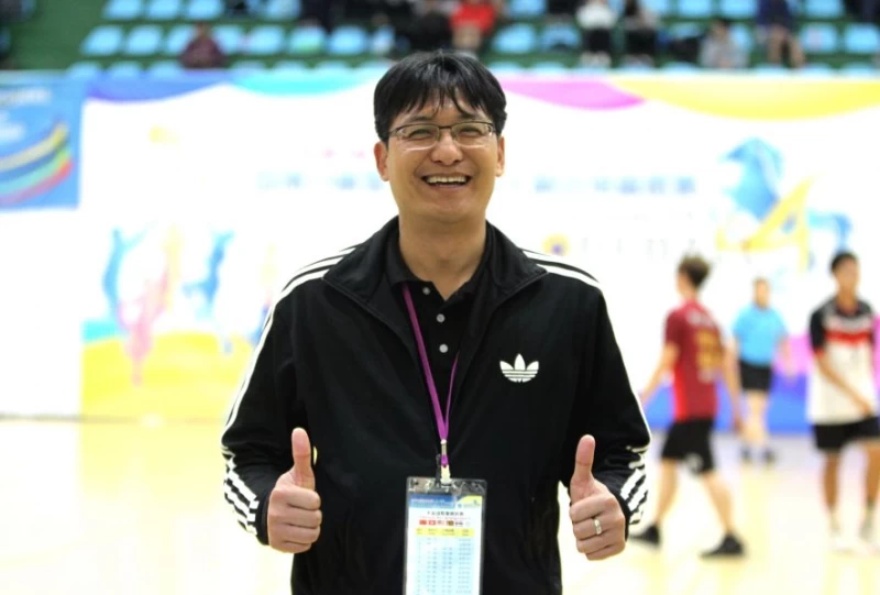中華合球協會秘書長陳建廷。林嘉欣／攝影。