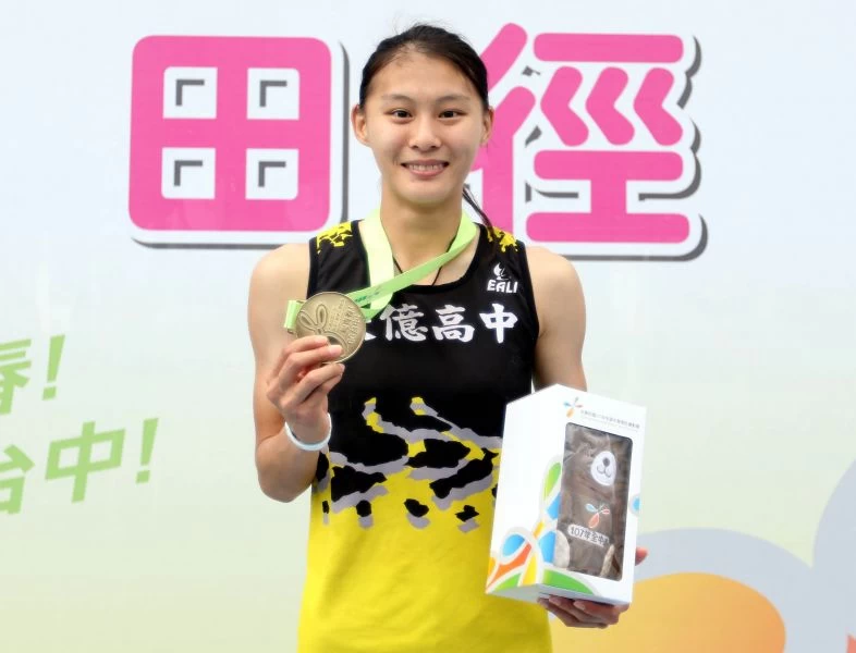 長億高中林曉慧。林嘉欣/攝影。