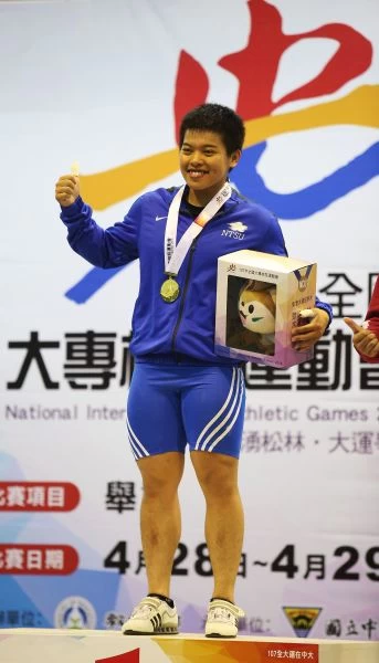洪萬庭成績穩定進步。李天助攝