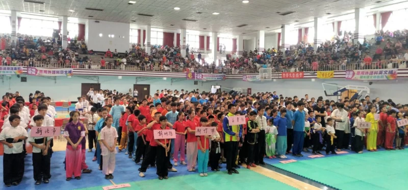 全國港都盃國武術錦標賽有240隊、共1,505名選手參加。高雄柿體育處提供