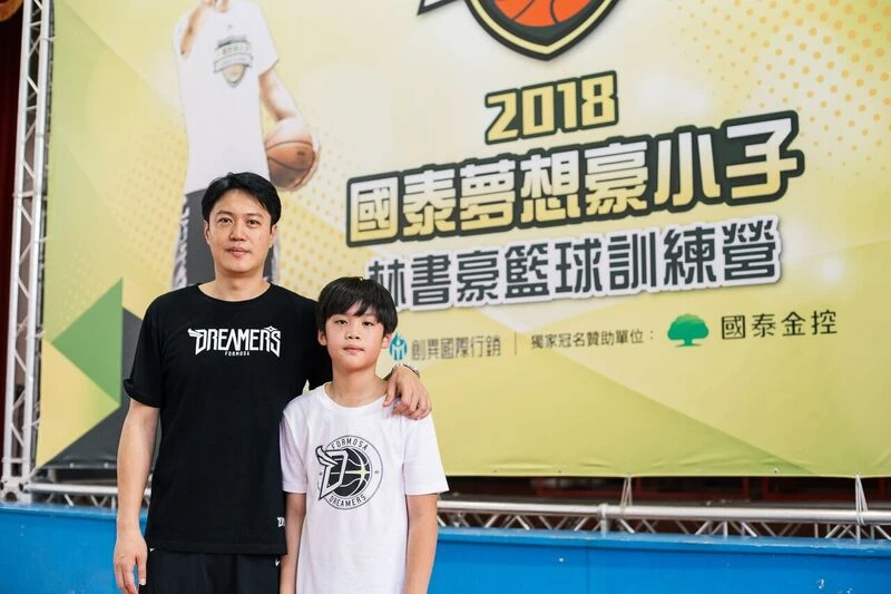 張憲銘與兒子張為甯。